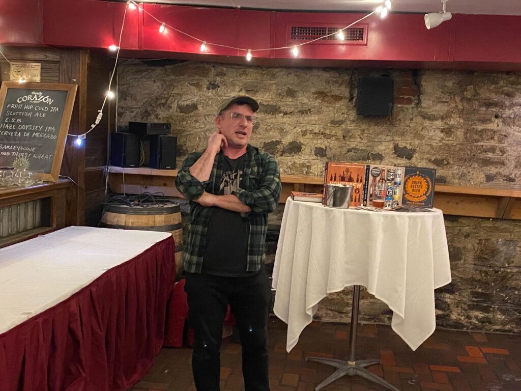 Author Joshua Bernstein at the February 2025 SODZ Meeting