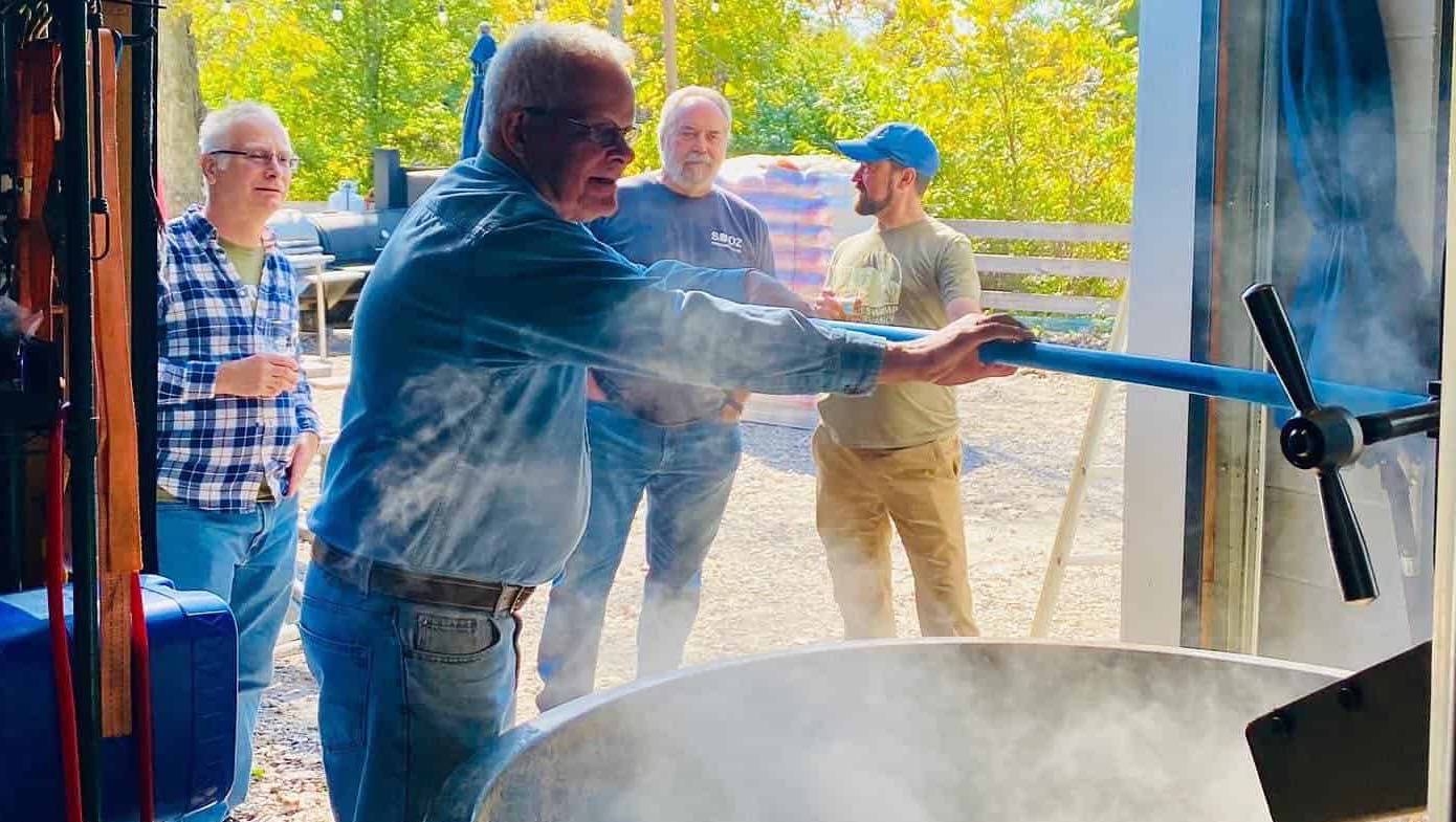 SODZ members produce a collaboration beer for 2022 Learn to Homebrew Day hosted at Nocterra Brewing Co in Powell, Ohio